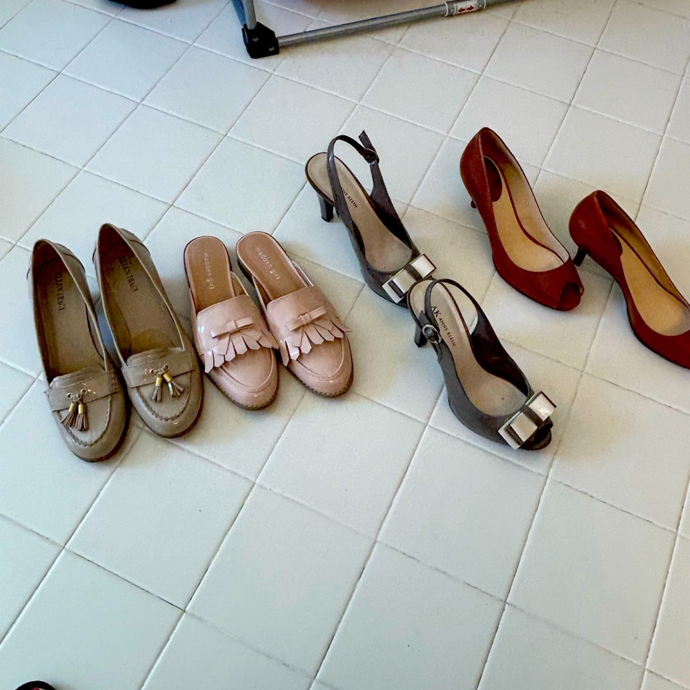 Ladies dress shoes. All size 8.5. Each are $20 except for Cole Hahn are $40